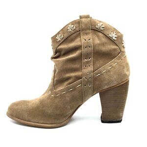 Bewild Faux Suede Ankle Boots